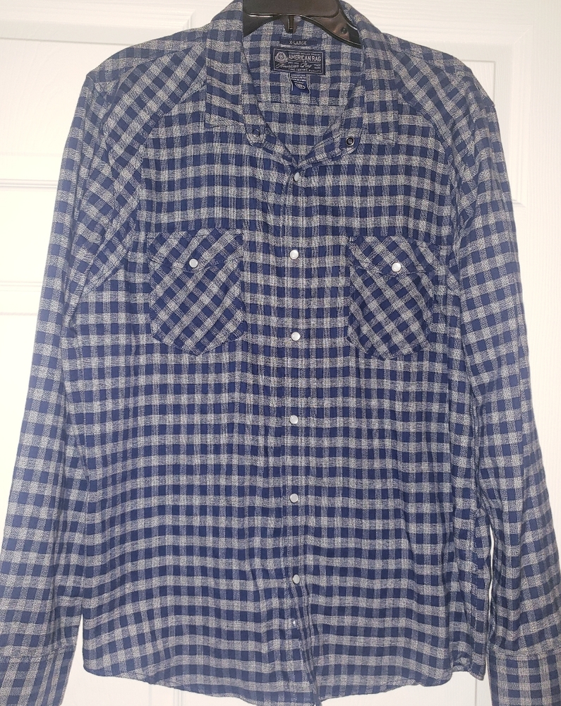 *for chiconey7* American Rag Men's plaid shirt